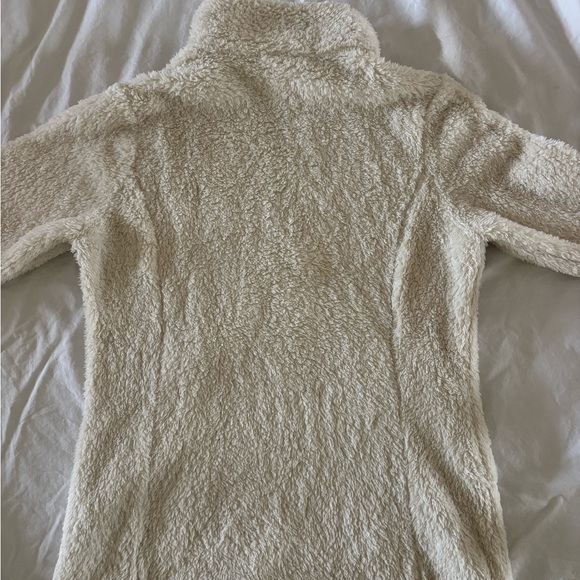 Patagonia Cream Sherpa Quarter-Zip Pullover - Picture 3 of 3